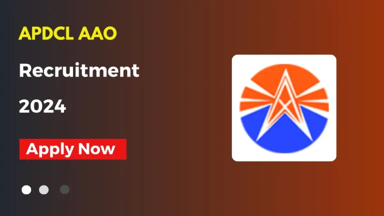 APDCL AAO Recruitment