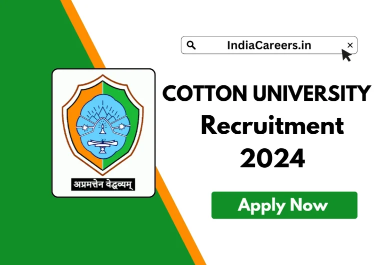 Assam Careers Cotton University Recruitment 2024