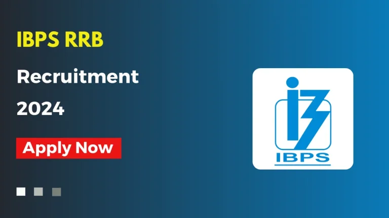 IBPS CRP RRB Recruitment 2024