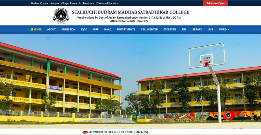 About Sualkuchi Budram Madhab Satradhikar College 