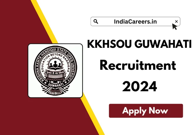 KKHSOU Guwahati Recruitment