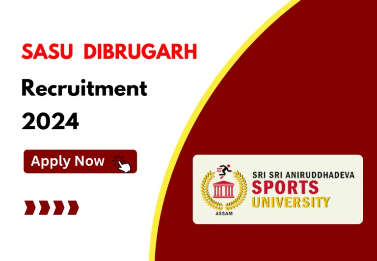 Sri Sri Anruddhadeva Sports University Recruitment