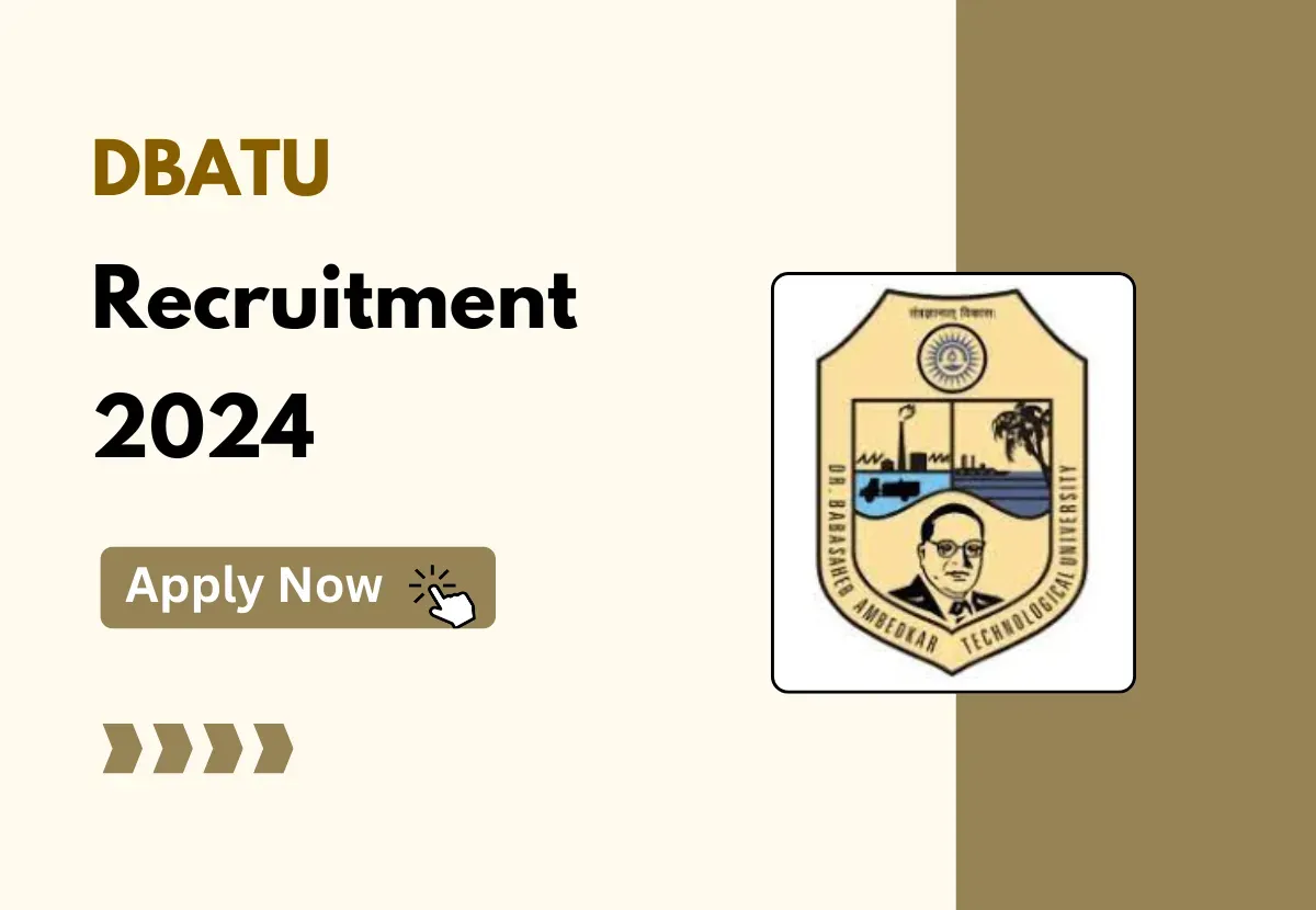 DBATU Recruitment