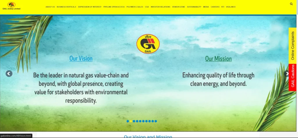 About GAIL India Limited