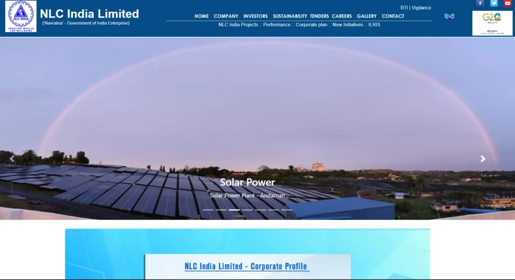 About Neyveli Lignite corporation India Limited (NLC India Limited)