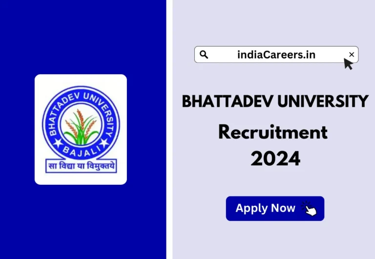 Bhattadev University Recruitment