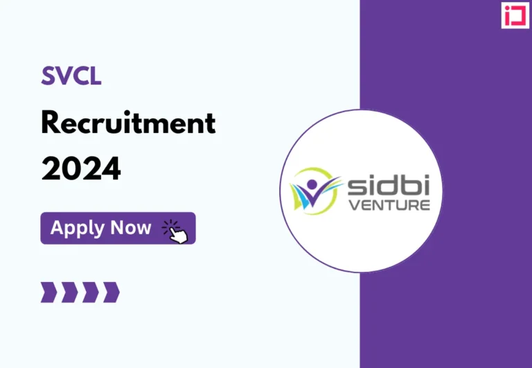 SIDBI Venture Capital Limited Recruitment