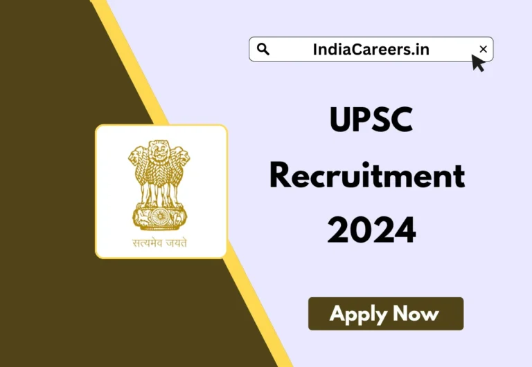 Union Public Service Commission Recruitment