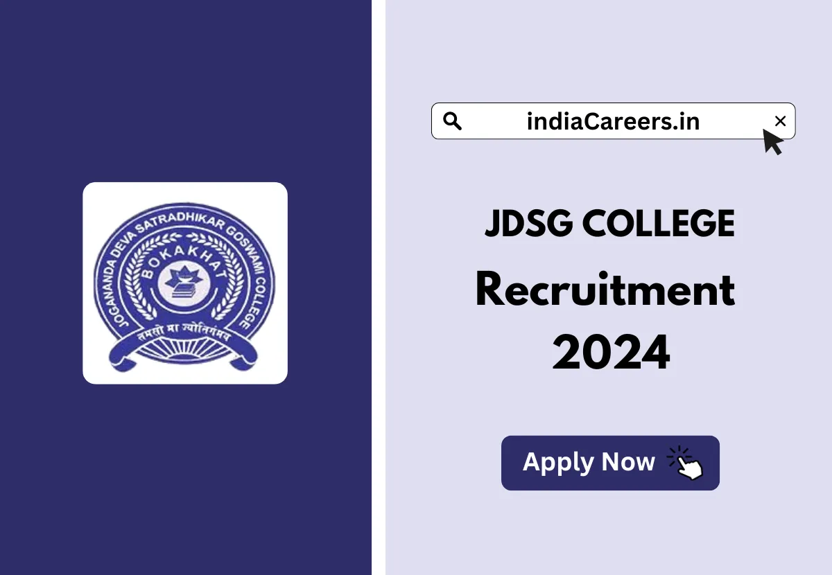 JDSG College Recruitment