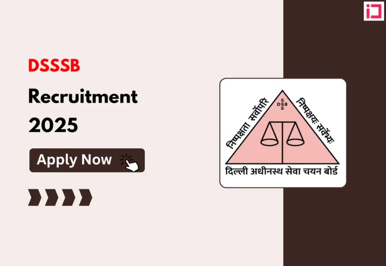 DSSSB Careers : Delhi DSSSB Recruitment 2025, Apply Online for 2119 Vacancies